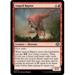 画像1: 【ENG】色めき立つ猛竜/Amped Raptor[MTG_MH3_0114_U]