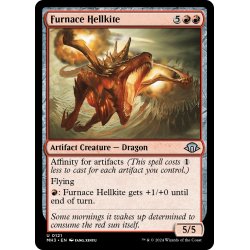 画像1: 【ENG】焼炉のヘルカイト/Furnace Hellkite[MTG_MH3_0121_U]