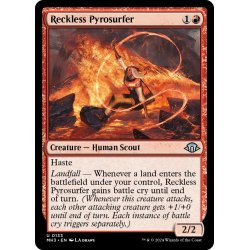 画像1: 【ENG】向こう見ずな炎波乗り/Reckless Pyrosurfer[MTG_MH3_0133_U]