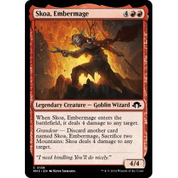 画像1: 【ENG】熾火魔導士、スコア/Skoa, Embermage[MTG_MH3_0138_C]