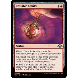 画像1: 【ENG】不安定な護符/Unstable Amulet[MTG_MH3_0142_U]