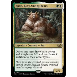 画像1: 【ENG】熊の中の王、クードー/Kudo, King Among Bears[MTG_MH3_0192_R]