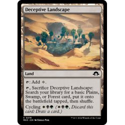 画像1: 【ENG】欺罔地帯/Deceptive Landscape[MTG_MH3_0219_C]