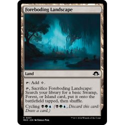 画像1: 【ENG】不吉地帯/Foreboding Landscape[MTG_MH3_0221_C]