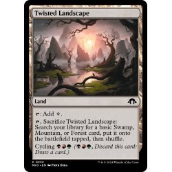 画像1: 【ENG】屈曲地帯/Twisted Landscape[MTG_MH3_0232_C]