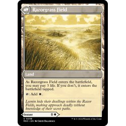 画像2: 【ENG】剃刀草の待ち伏せ//剃刀草の原野/Razorgrass Ambush//Razorgrass Field[MTG_MH3_0238_U]