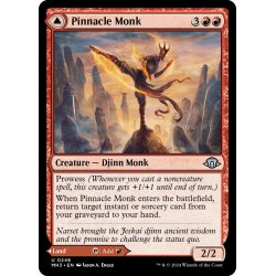 画像1: 【ENG】頂の修道士//神秘の峰/Pinnacle Monk//Mystic Peak[MTG_MH3_0246_U]