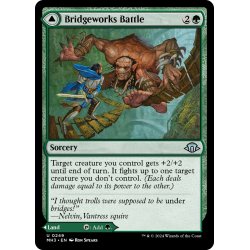 画像1: 【ENG】橋仕掛けの戦い//絡み架かりの橋仕掛け/Bridgeworks Battle//Tanglespan Brigeworks[MTG_MH3_0249_U]