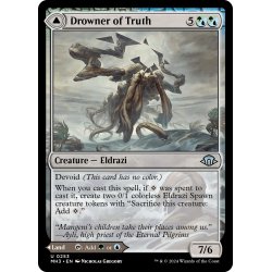 画像1: 【ENG】真実を溺れさせるもの//水没したジャングル/Drowner of Truth//Drowned Jungle[MTG_MH3_0253_U]