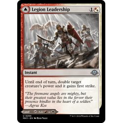 画像1: 【ENG】軍団の統率//軍団の要塞/Legion Leadership//Legion Stronghold[MTG_MH3_0255_U]