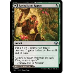 画像1: 【ENG】力漲る腹拵え//原生樹林帯/Revitalizing Repast//Old-Growth Grove[MTG_MH3_0256_U]