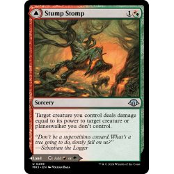 画像1: 【ENG】根絶やし根//燃え柳の開拓地/Stump Stomp//Burnwillow Clearing[MTG_MH3_0259_U]