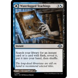 画像1: 【ENG】水浸しの教え//冠水した書庫/Waterlogged Teachings//Inundated Archive[MTG_MH3_0261_U]