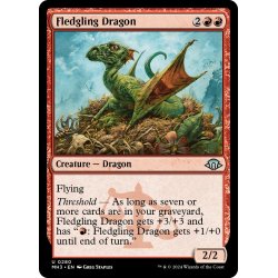 画像1: 【ENG】巣立つドラゴン/Fledgling Dragon[MTG_MH3_0280_U]