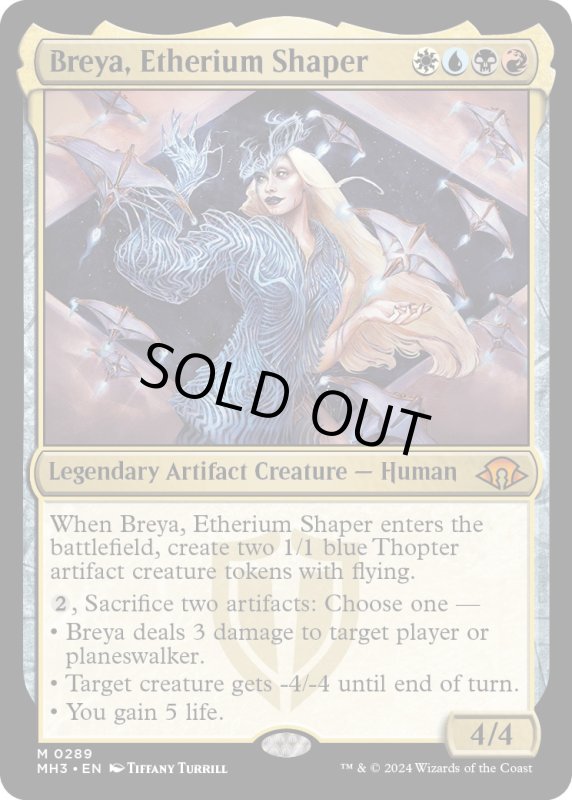 画像1: 【ENG】★Foil★エーテリウム造物師、ブレイヤ/Breya, Etherium Shaper[MTG_MH3_0289_M] (1)