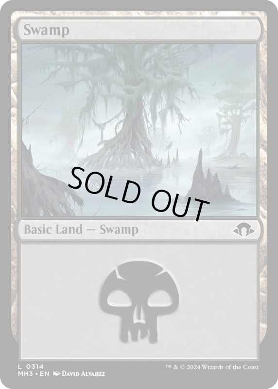 画像1: 【ENG】沼/Swamp[MTG_MH3_0314_L] (1)