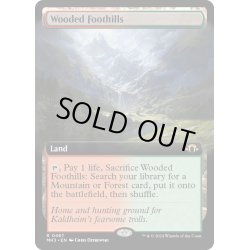 画像1: 【ENG】★Extended-Art Foil★樹木茂る山麓/Wooded Foothills[MTG_MH3_0467_R]