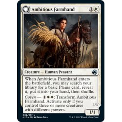 画像1: 【ENG】野心的な農場労働者/歴戦の聖戦士/Ambitious Farmhand/Seasoned Cathar[MTG_MID_002U]