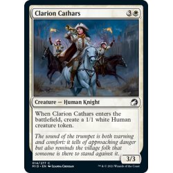 画像1: 【ENG】クラリオン吹きの聖戦士/Clarion Cathars[MTG_MID_014C]