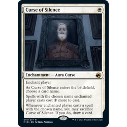 画像1: 【ENG】静寂の呪い/Curse of Silence[MTG_MID_015R]