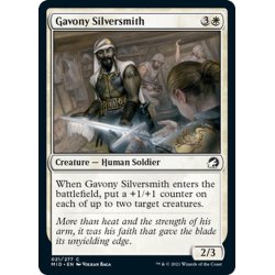 画像1: 【ENG】ガヴォニーの銀鍛冶師/Gavony Silversmith[MTG_MID_021C]