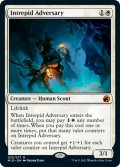 【ENG】★Foil★剛胆な敵対者/Intrepid Adversary[MTG_MID_025M]