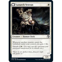 画像1: 【ENG】光明の幻影/月皇の古参兵/Luminous Phantom/Lunarch Veteran[MTG_MID_027C]