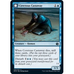 画像1: 【ENG】欲深き逃散者/幽体の懲罰者/Covetous Castaway/Ghostly Castigator[MTG_MID_045U]