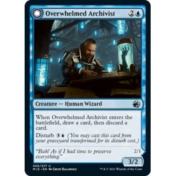 画像1: 【ENG】書庫の憑依者/圧倒される文書管理人/Archive Haunt/Overwhelmed Archivist[MTG_MID_068U]