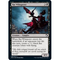 画像1: 【ENG】コウモリに囁く者/Bat Whisperer[MTG_MID_086C]