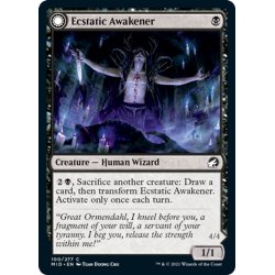 画像1: 【ENG】目覚めた悪魔/有頂天の呼び覚ます者/Awoken Demon/Ecstatic Awakener[MTG_MID_100C]