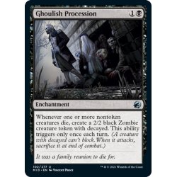 画像1: 【ENG】グールの行進/Ghoulish Procession[MTG_MID_102U]