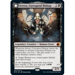 画像1: 【ENG】堕落した司教、ジェレン/堕落者、オーメンダール/Jerren, Corrupted Bishop/Ormendahl, the Corrupter[MTG_MID_109M]