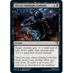 画像1: 【ENG】オリヴィアの真夜中の待ち伏せ/Olivia's Midnight Ambush[MTG_MID_118C]