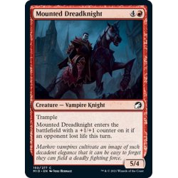 画像1: 【ENG】馬上の戦慄騎士/Mounted Dreadknight[MTG_MID_150C]