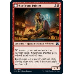 画像1: 【ENG】ルーン綴りの絵描き/ルーン綴りの咆哮獣/Spellrune Painter/Spellrune Howler[MTG_MID_160U]