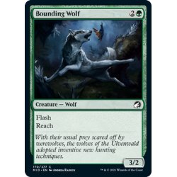 画像1: 【ENG】跳ねる狼/Bounding Wolf[MTG_MID_170C]