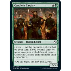 画像1: 【ENG】蝋燭明かりの騎兵/Candlelit Cavalry[MTG_MID_175C]