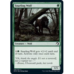 画像1: 【ENG】うなる狼/Snarling Wolf[MTG_MID_199C]