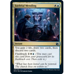 画像1: 【ENG】信仰の繕い/Faithful Mending[MTG_MID_221U]