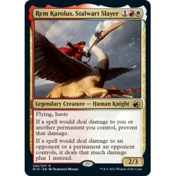 画像1: 【ENG】確固たる討伐者、レム・カロラス/Rem Karolus, Stalwart Slayer[MTG_MID_235R]