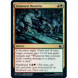 画像1: 【ENG】不自然な月の出/Unnatural Moonrise[MTG_MID_247U]