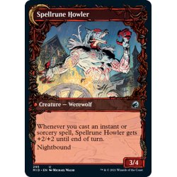 画像2: 【ENG】ルーン綴りの絵描き/ルーン綴りの咆哮獣/Spellrune Painter/Spellrune Howler[MTG_MID_295U]