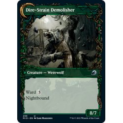 画像2: 【ENG】筋骨隆々の破壊者/凶兆の血の破砕獣/Burly Breaker/Dire-Strain Demolisher[MTG_MID_299U]