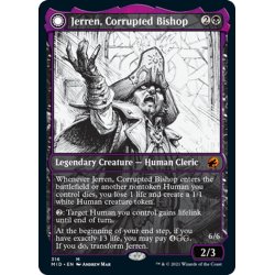 画像1: 【ENG】堕落した司教、ジェレン/堕落者、オーメンダール/Jerren, Corrupted Bishop/Ormendahl, the Corrupter[MTG_MID_316M]