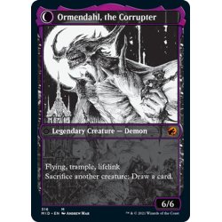 画像2: 【ENG】堕落した司教、ジェレン/堕落者、オーメンダール/Jerren, Corrupted Bishop/Ormendahl, the Corrupter[MTG_MID_316M]