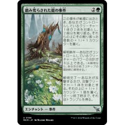 画像1: 【JPN】踏み荒らされた庭の事件/Case of the Trampled Garden[MTG_MKM_0156_U]