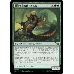 画像1: 【JPN】暗渠で待ち伏せるもの/Culvert Ambusher[MTG_MKM_0158_U]