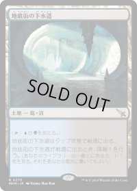 【JPN】★Foil★地底街の下水道/Undercity Sewers[MTG_MKM_0270_R]