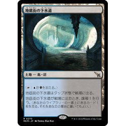 画像1: 【JPN】地底街の下水道/Undercity Sewers[MTG_MKM_0270_R]